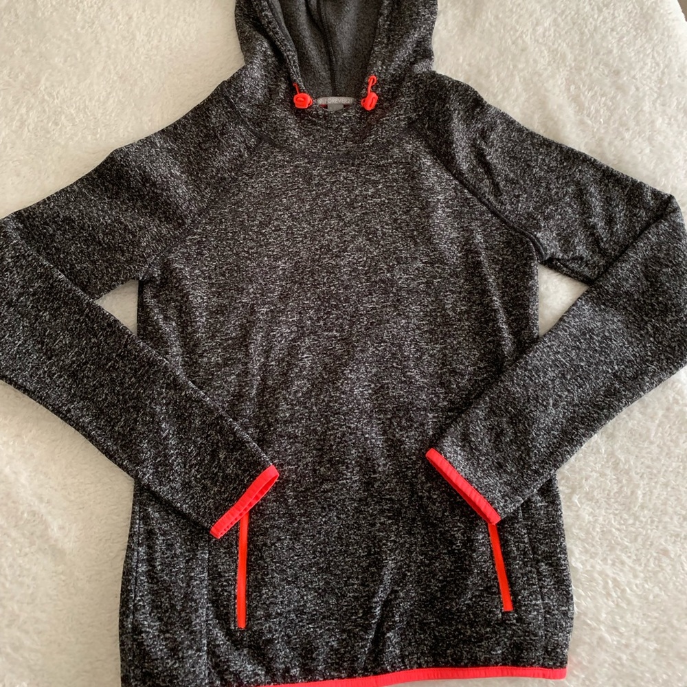 Grey marled sweater